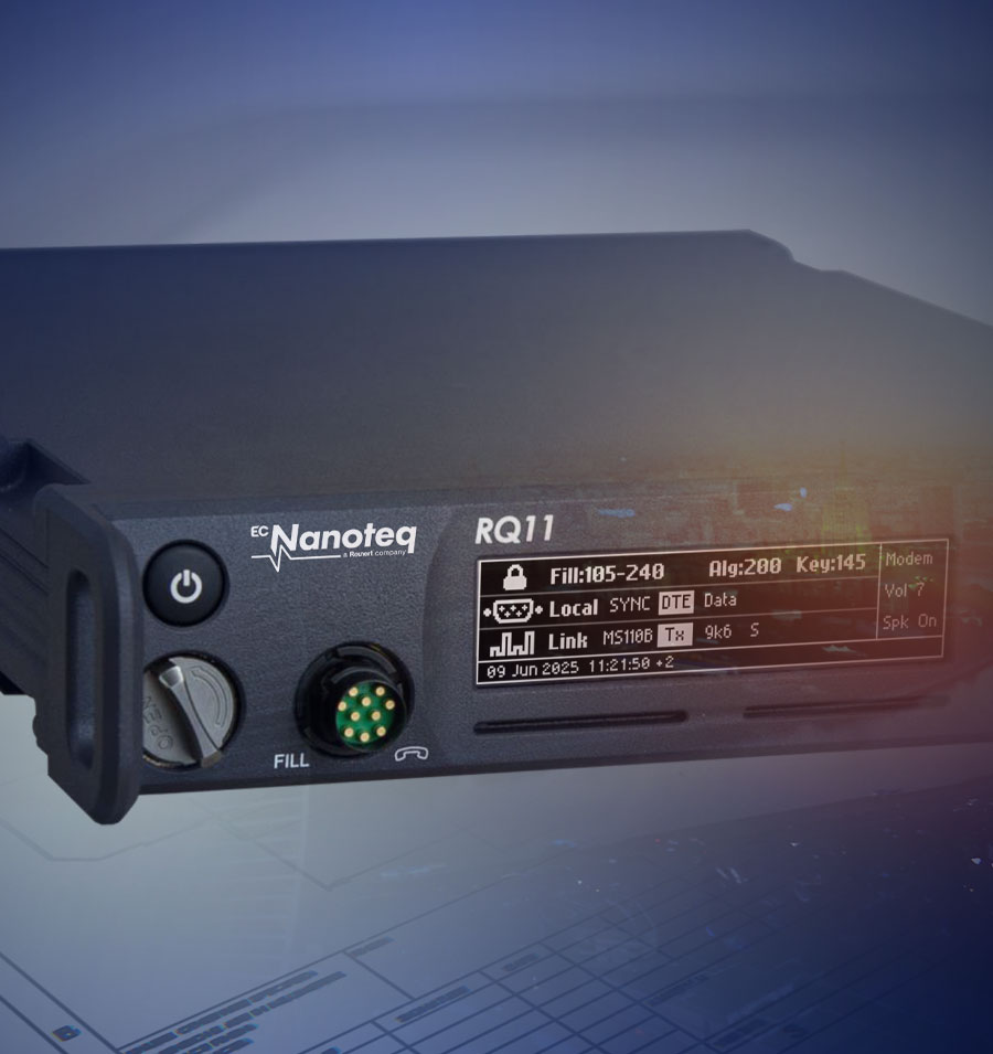 RQ11 Strategic Voice & Data Encryptor